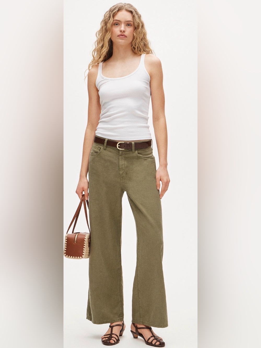 NWT J CREW Five Pocket Pant in Stretch Linen Blend 32” inseam 32 Tall 14 Tall
